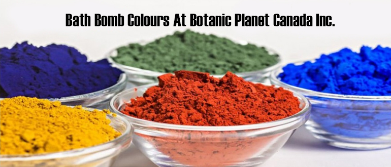 Bath Bomb Colors